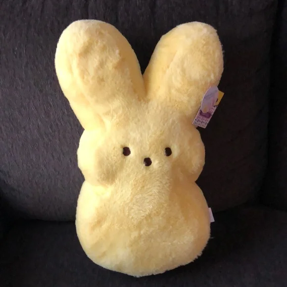 Yellow PEEPS Bunny Plush Pillow