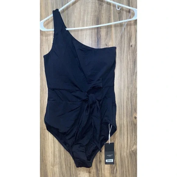 🔥$148 RETAIL🔥 Seafolly Women's‎ Shoulder One Piece Swimsuit, Sz 6
