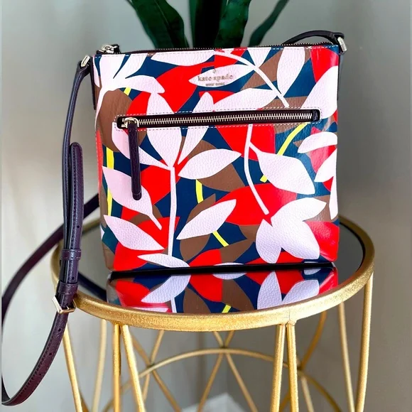 Kate Spade Jackson Street- Tropical Toss Crossbody