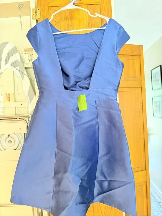 kate spade Deep Blue Scoop-Neck Mini Dress