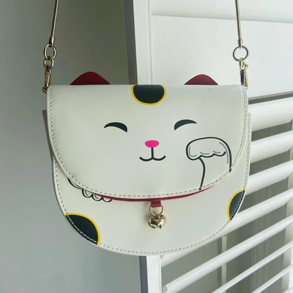 RARE Kate Spade Lucky Cat Purse