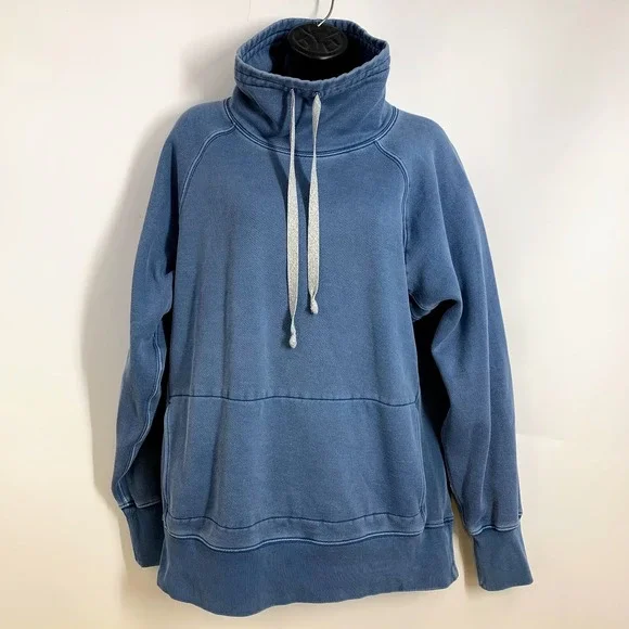 FP Movement Fletcher‎ Run Cotton Cowl Neck Long Sleeve Pullover Sweater SZ XL
