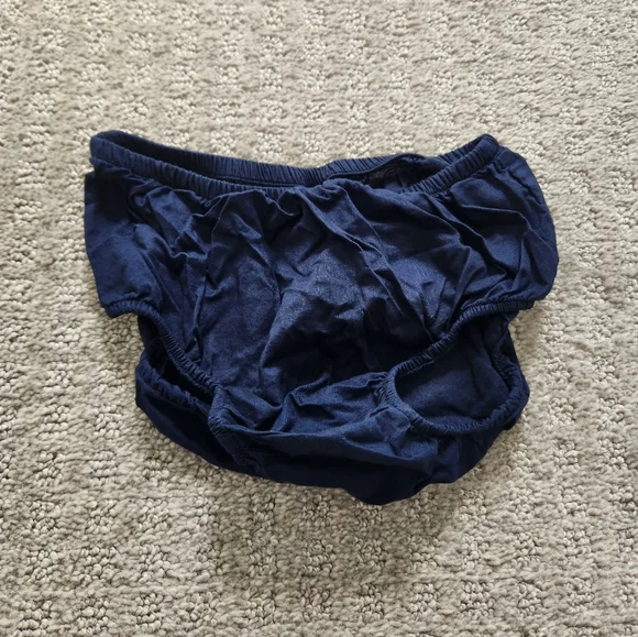 Janie and jack blue diaper cover bloomer size 12-18‎ months