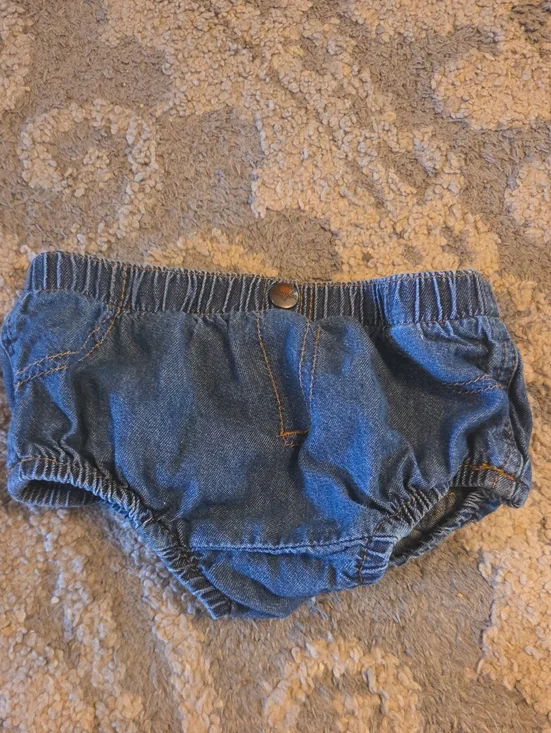 Wrangler Denim Baby Diaper Cover - Blue