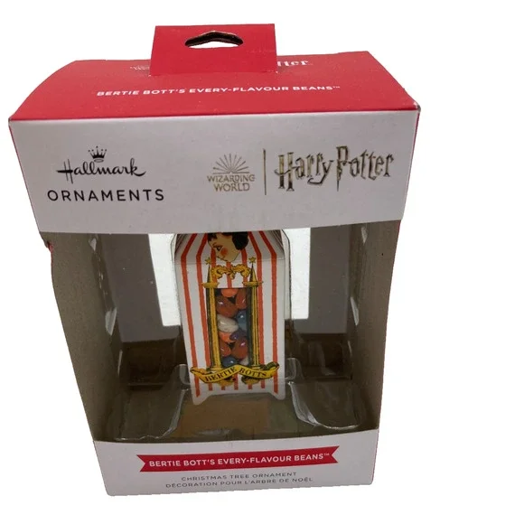 2024 Hallmark Harry Potter Bertie Bott's Every Flavour Beans Christmas‎ Ornament