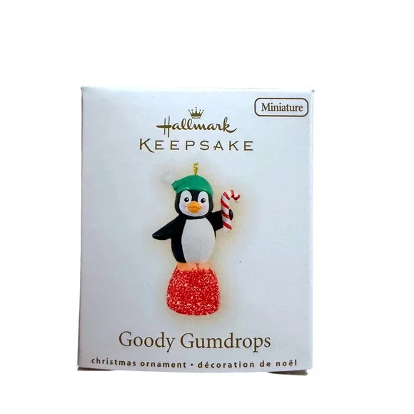 Hallmark Keepsake 2009 Goody Gumdrops Miniature Penguin Christmas‎ Ornament