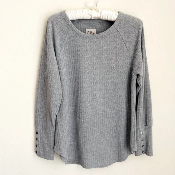 Chaser Waffle Knit Long Sleeve Shirt