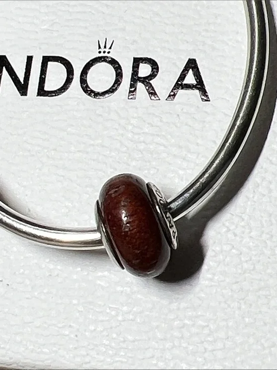 Pandora Muirapiranga Wood Charm