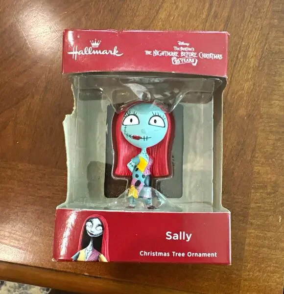 Hallmark Disney Nightmare Before Christmas Sally Plastic Ornament 2018