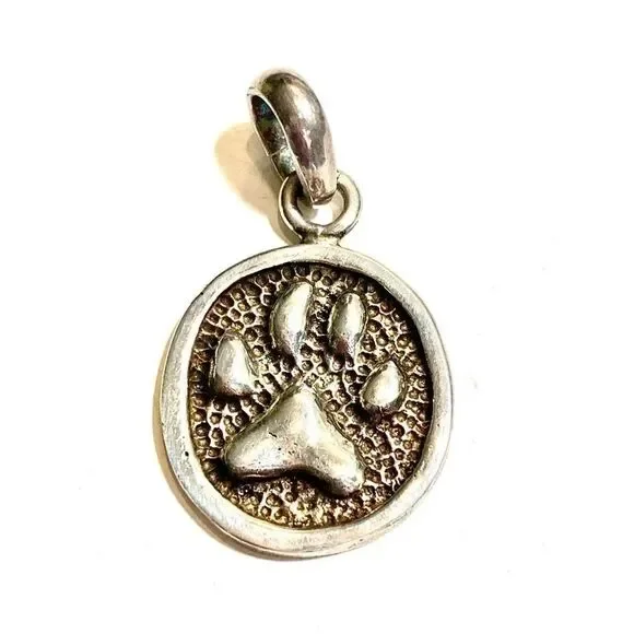 .925 Cat Claw Sterling Silver Jewelry Charm #cat #keepsake #family pet