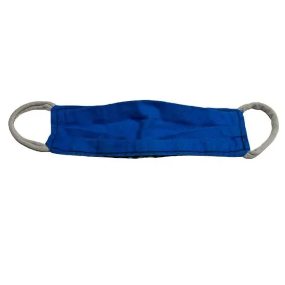 3/$15 or 5/$20 Childs reversible face mask blue/ tire tracks