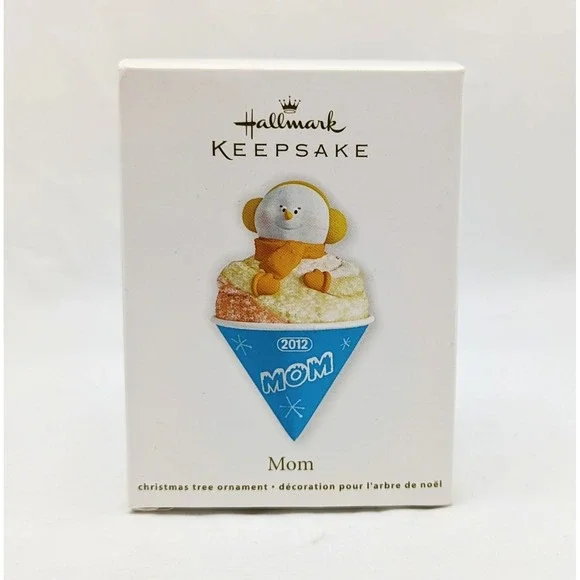2012 Hallmark Keepsake Mom - Mom Snow Cone Ornament