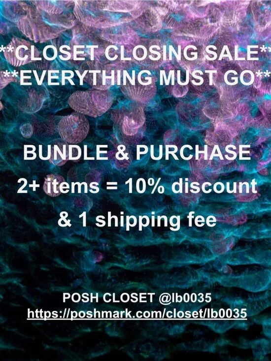 CLOSET CLOSING SALE - Women's, Men's, Kid's, Pet's, Home