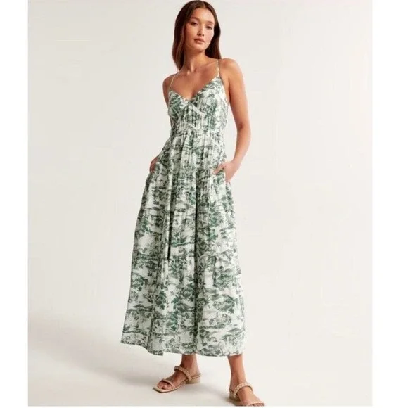 Abercrombie & Fitch Toile Maxi Dress