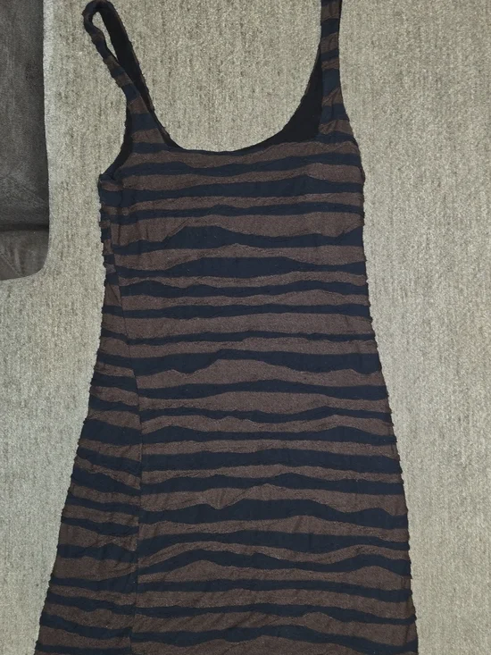 Free People Whirlwind Stripe Downtown Dress XS