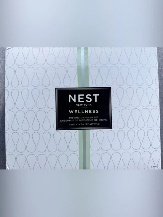 NEST Fragrances Wellness Misting Diffuser Set - Wild Mint and Eucalyptus