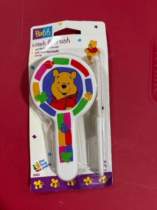 Vintage Pooh Kids Comb Set -