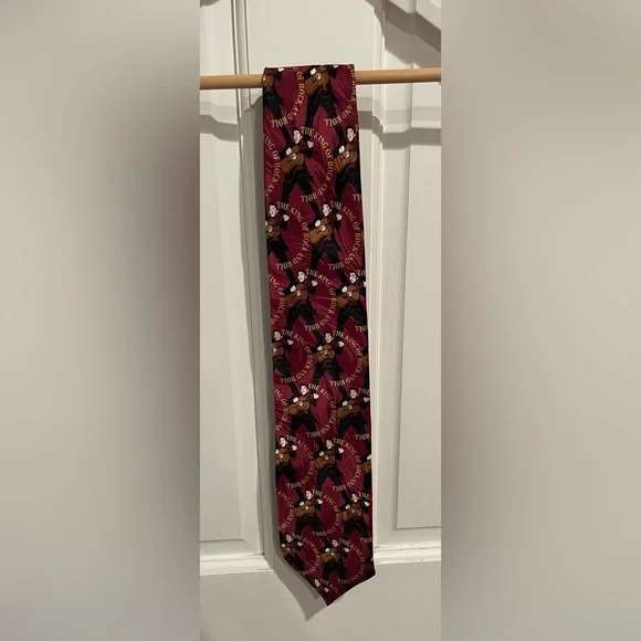 Ralph Marlin The King of Rock and Roll Silk Tie