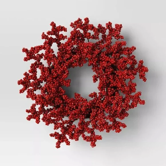 Target Room Essentials Christmas Berry Mini Artificial Wreath Red - 2024‎