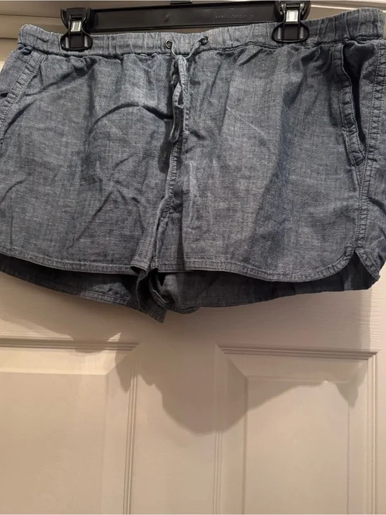 J.Crew Chambray Drawstring Shorts