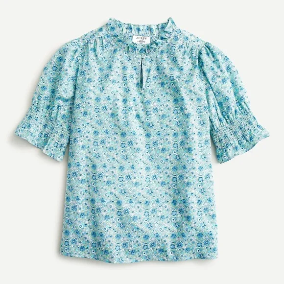 J Crew Liberty London Amelie Blouse