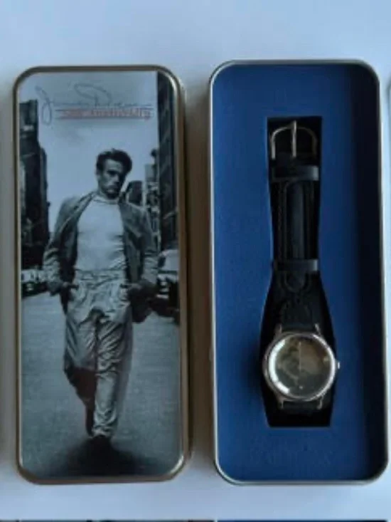 James Dean 50th Anniversary Watch. 2004. New with box and case. NWT