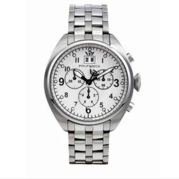 Philip Men's Stainless Steel Chronograph Watch
