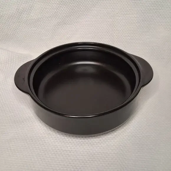 Pampered Chef Rockcrok Everyday Pan 2.5Qt / 2.35l Rock Crock **NO Glass Lid**