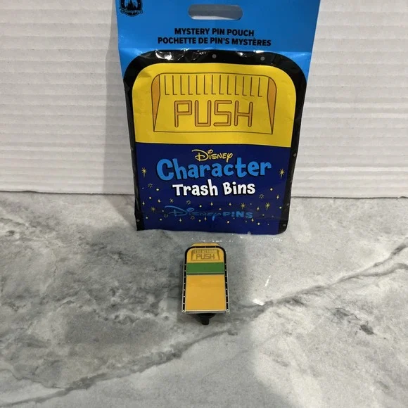 Disney Pin -‎ Character Trash Bins Mystery Series 2025 -Pluto