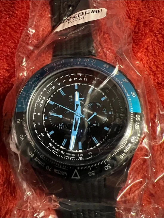Invicta Black and Blue Men's Chronograph Watch