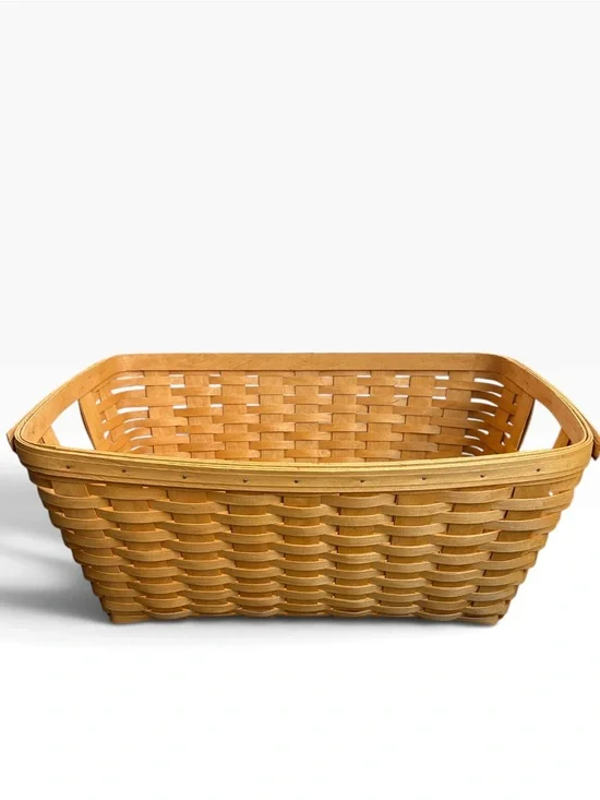 Longaberger Wash Day Extra Large Laundry Basket 1998 Storage 24x17.5”