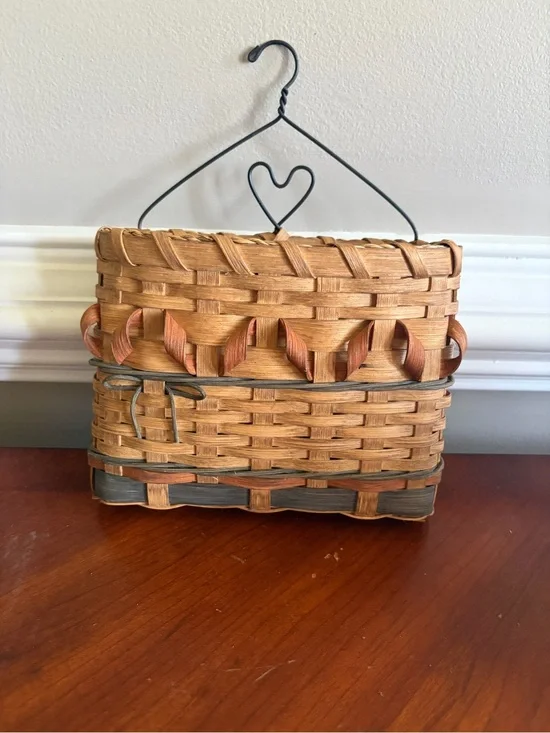Vintage Farmhouse wall basket