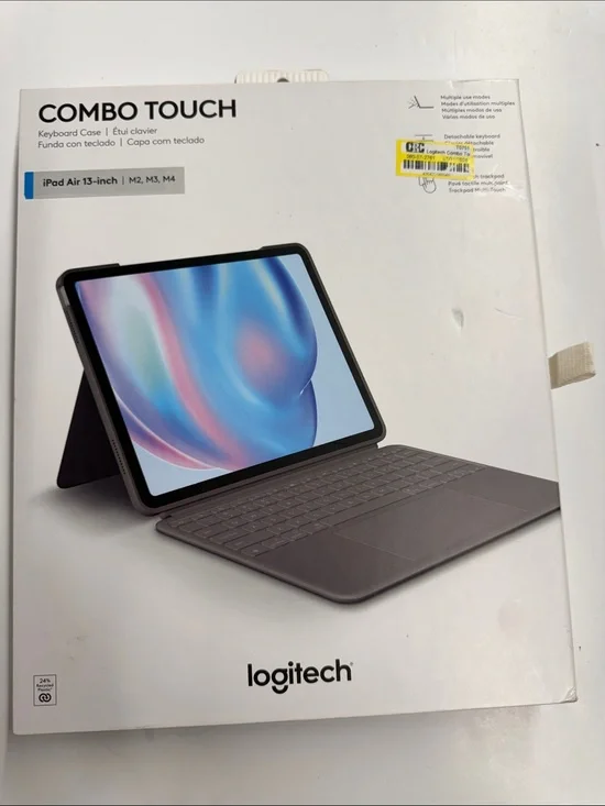 NEW Logitech Combo Touch Keyboard Case - iPad Air 13 inch