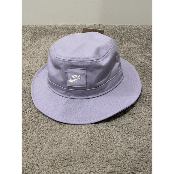 Nike Kids' Apex Futura Bucket Hat‎ Hydrangeas Purple & White One Size Sun Hat