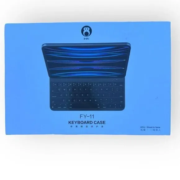 FYI-11 wireless keyboard/case deep blue fits 11inch iPad Pro 1-4 & iPad Air 4/5