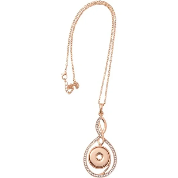 Lola Gems Interchangeable Snap Jewelry Set Necklace Bracelet 6‎ Charms & Pouch