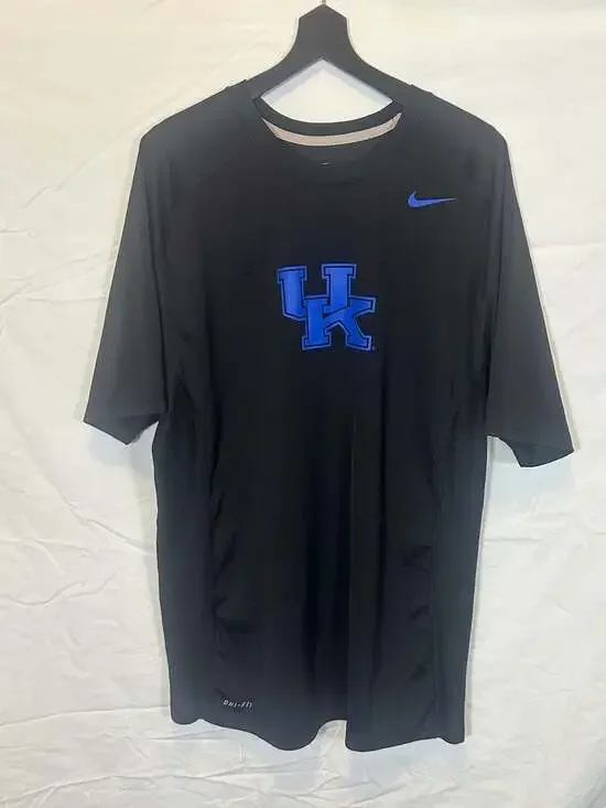 Nike Kentucky Wildcats Dri-FIT T-Shirt Size XL Black Athletic Top