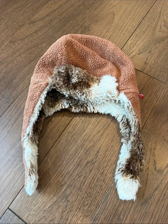 Zutano Kids Faux-Fur Lined Earflap Hat - Brown Size 18 Months - C34-154