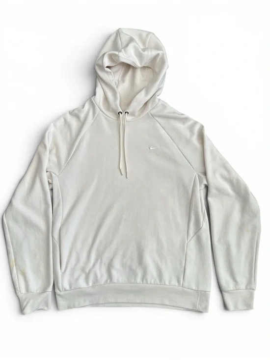 Men’s Small Off White Nike Hoodie - Minimal Style