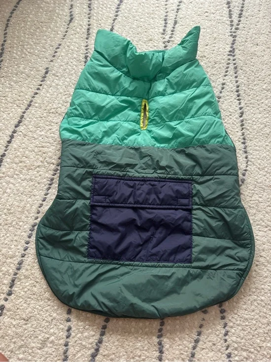 Quilted dog coat for Medium size dog