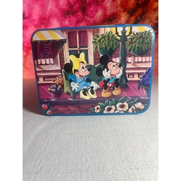 Vintage Disney World Taffy Tin Hudson-Scott Mickey Snow White Goofy Carlisle UK
