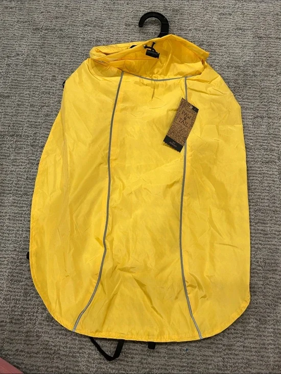 Paw & Tail Reversible Dog Raincoat L