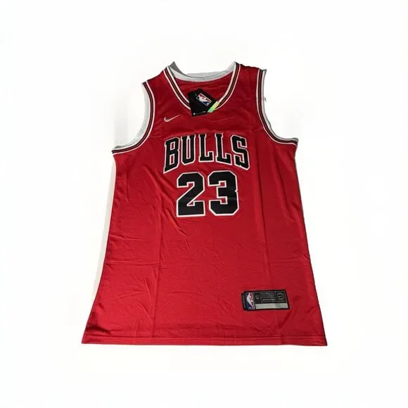 NWT Nike Michael Jordan #23 Chicago Bulls Swingman Jersey Red Size 52 XL NBA