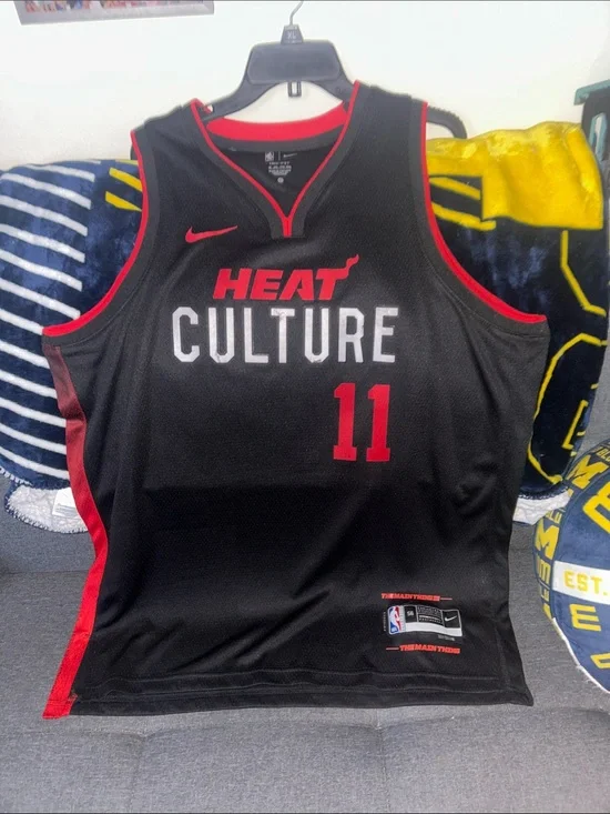 Nike Miami Heat #11 Men’s XXL Jaime Jaquez Jr. Jersey UCLA Alum.
