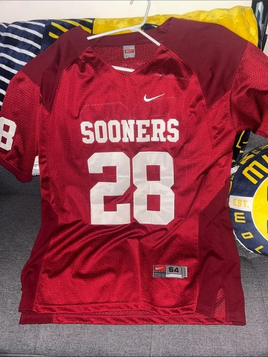 Adrian Peterson Oklahoma Sooners NCAA #28 Men’s XXL Jersey