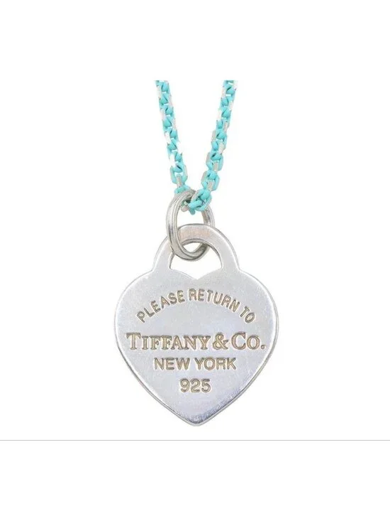 Tiffany & Co Enamel Return to Tiffany Heart Necklace