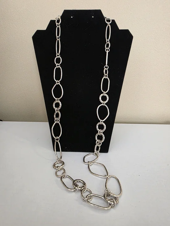 Brighton Pebble Link Long Necklace