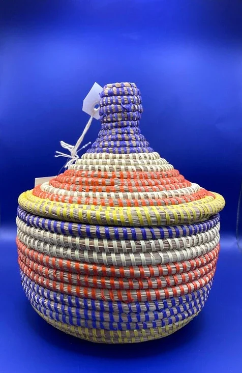 New Gitzell Fairtrade Basket Handmade in Africa