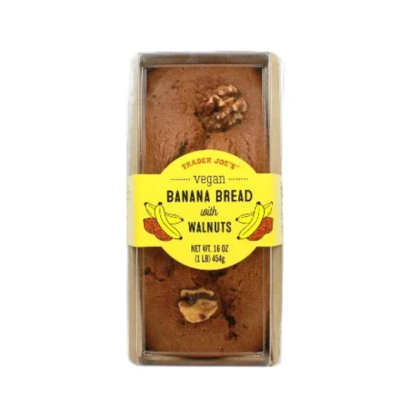 Trader Joe's — Vegan Banana Bread with Walnuts