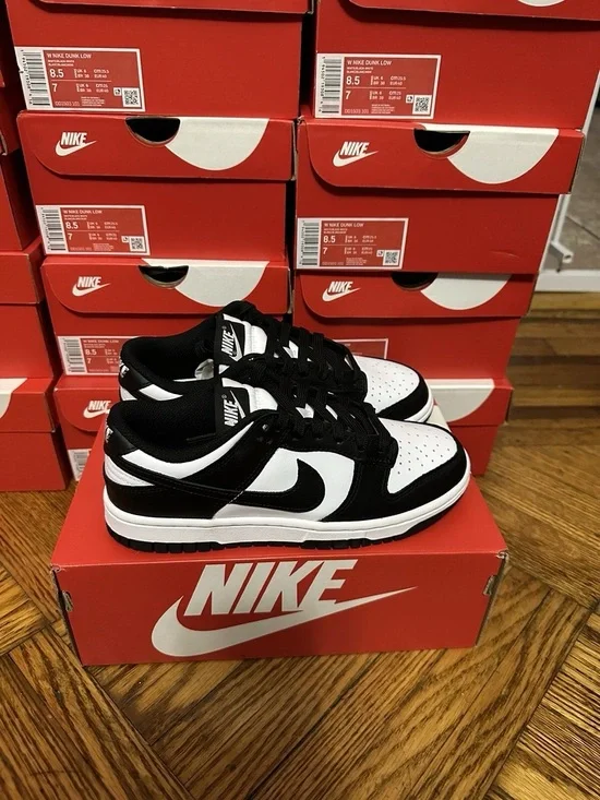 Nike panda dunks' Low Top Sneakers - Black/White size 11